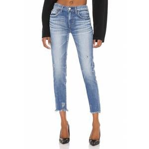 NEW MOUSSY diana skinny jean in light blue